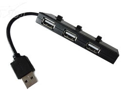 浩客GPH366迷你USB HUB 八口扩展，桌面效率的得力助手